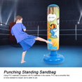 thumbnail image 3 of Punching Standing Sandbag, Tightly Connected Children Punching Bag Easy Filled Interactative Leakproof  For Indoor Use Blue,Yellow, 3 of 8