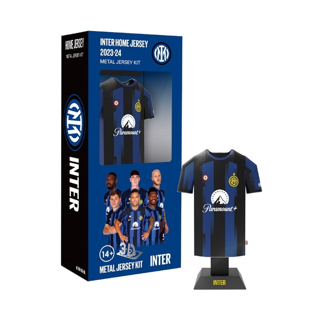 Inter Milan - Alloy Collectors Mini Ensemble de Casier de Maillot Domicile en Métal