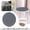 Gris Foncé, variante sur Coussin Rond pour Chaise de Jardin pour Utilisation Extérieure dans les Tabourets, le Patio et les Salles à Manger Coussin de Siège Ergonomique pour Confort et Durabilité
