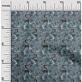 thumbnail image 2 of oneOone Polyester Spandex Teal Blue Fabric Tropical Sewing Craft Projects Fabric Prints By Yard 56 Inch Wide, 2 of 5