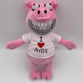thumbnail image 3 of Dark Deception Plush Plush Toy, Pink Pig Doll-SinKeeU, 3 of 4