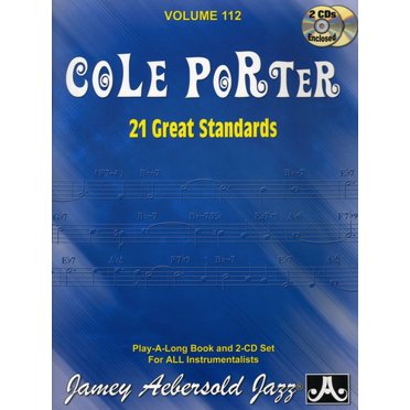 Music Aebersold Vol.112 Cole Porter 21 Great Standards avec CD
