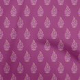 thumbnail image 1 of oneOone Cotton Cambric Purple Fabric Block Craft Projects Decor Fabric Printed By The Yard 42 Inch Wide, 1 of 4