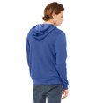 thumbnail image 2 of Bella 3739 Unisex Poly-Cotton Fleece Full-Zip Hoodie, 2 of 3