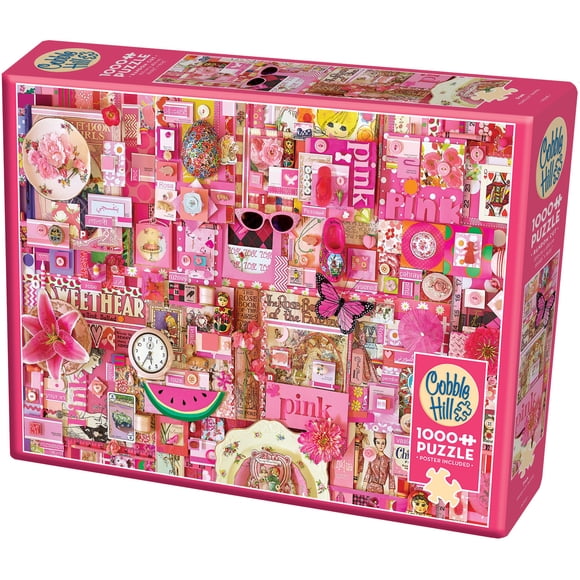 Jigsaw Puzzle 1000 Pieces 26.625"X19.25"-Rainbow Project - Pink