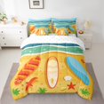 thumbnail image 2 of YST Ensemble de Literie Tropicale Plage 7 Pcs, Grand, 2 of 4