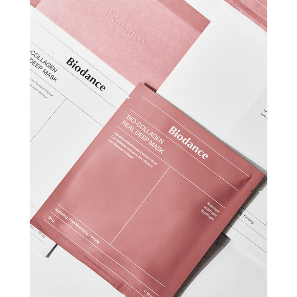 Biodance Bio-Collagen Real Deep Mask - 1 box, 4 pcs