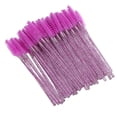 thumbnail image 2 of Flexible Spiral Structure Disposable Eyelash Brush, Disposable Eyebrow Brush, Salon Home For Makeup Practice Purple, 2 of 8
