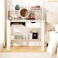 thumbnail image 4 of Gymax Bureau d'Ordinateur Moderne avec Station de Recharge, Port USB et Type‐C, 4 of 10