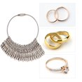 thumbnail image 4 of Cergrey Practical Finger Rings Sizer Gauge Rings Mandrel Measuring Stick Jewellery Tools, 4 of 8