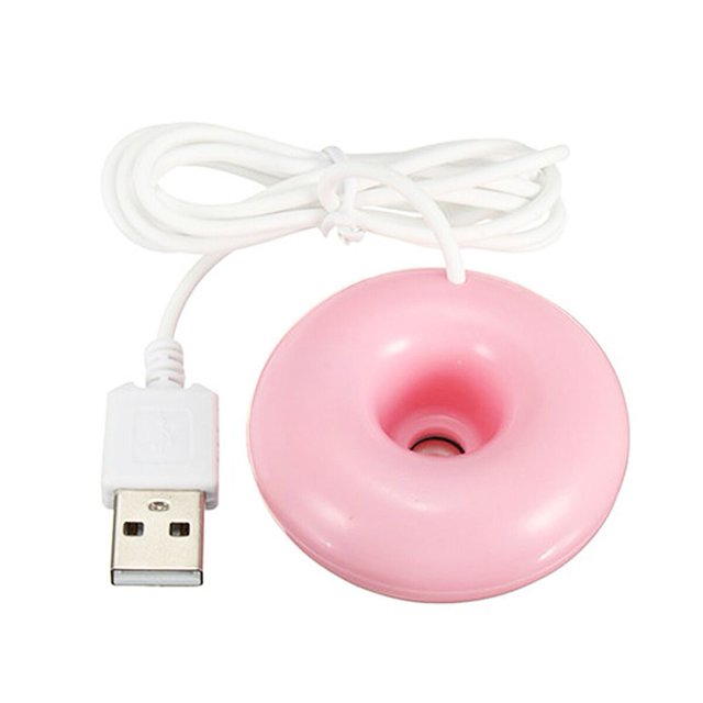 Humidificateur Portable Donuts Protection contre la Coupure d'Eau Mini Purificateur de Brume
