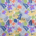 thumbnail image 1 of oneOone Rayon Medium Blue Fabric Abstract Craft Projects Decor Fabric Printed By The Yard 56 Inch Wide, 1 of 4