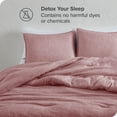 thumbnail image 2 of Bare Home Goose Down Alternative Comforter Set - 3 Piece Set - Queen, Heathered Rosewood, 2 of 4