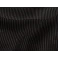 thumbnail image 4 of oneOone Jersey en Viscose Tissu Noir à Fines Rayures Matière de Robe Tissu Imprimé Tissu au Mètre 60 Pouces de Large, 4 of 5