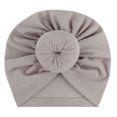 thumbnail image 1 of Turban Élastique Noué Doux pour Tout-Petits Filles et Garçons, Couvre-Chef Confortable et Extensible, 1 of 2