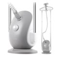 thumbnail image 2 of Salav GS68-BJ Professional 4 Setting Dual Wide Bar Clothes Garment Steamer, Gray, 2 of 8