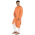 thumbnail image 3 of Atasi Kurta Pyjama Indien Ensemble 2 Pcs pour Hommes Tenue de Fête Robe Traditionnelle Tenue Ethnique, 3 of 7