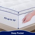 thumbnail image 3 of Subrtex Overfilled Cooling Mattress Pad with 16" Deep Pocket, Twin, 3 of 6