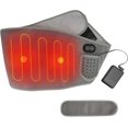 thumbnail image 1 of Electric Heat Pad for Lower Back and Waist 3 Levels Cordless Heating Pad Rechargeable Period Pain Relief Warmer with Extended Belt for Plus Body 8000mAh Power Bank Included, 1 of 5