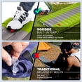 thumbnail image 3 of Tapis de Couchage Gonflable Léger, Coussinet Imperméable Compact et Portable pour le Camping, la Randonnée et le Backpacking - 190 x 68 cm, 3 of 5