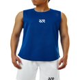 thumbnail image 1 of Mens Gym Workout Running Tank Top Summer Athletic Quick Dry Muscle Bodybuilding Tank Tops, 1 of 5