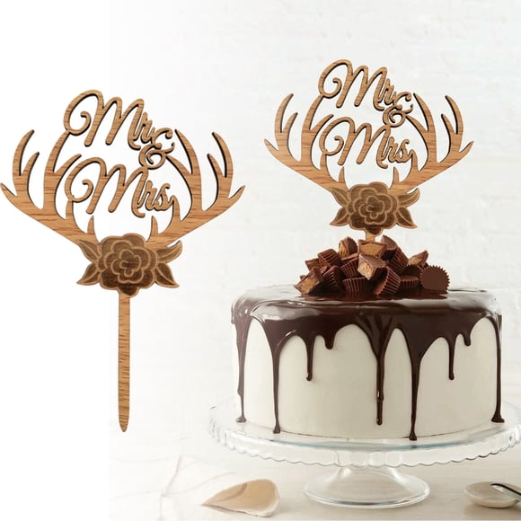 Cake Topper Wedding Cake Picks Wedding Cake Picks And Toppers Wooden Cake Topper Sixteen Decorations for Girls Wild Things Are Cake Topper Cat Cake Decorations for Girls 1st Birthday Cake Topper Boy