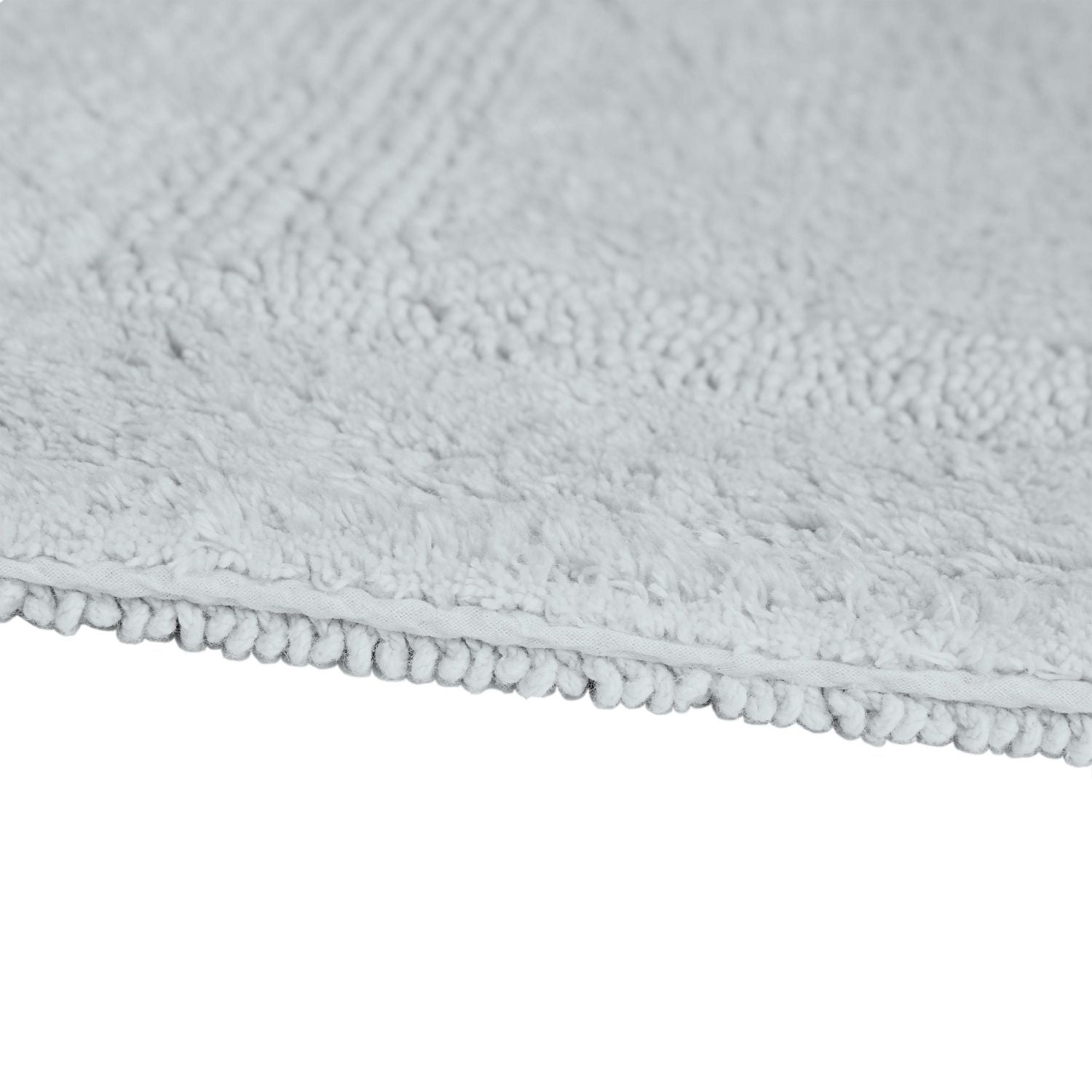 Tapis de bain en coton réversible doux et absorbant Fabstyles Basix