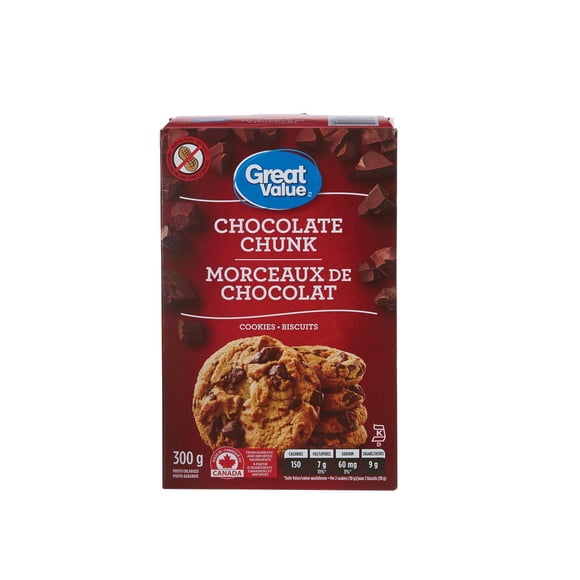 Great Value Chocolate Chunk Cookies