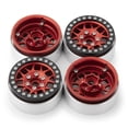 thumbnail image 3 of maskred Jantes de Roue RCGOFOLLOW pour Crawler TF2 Axial 1/10 Accessoires de Voiture RC Rouge, 3 of 6