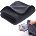 thumbnail image 1 of RKSTN Towels Thickened Microfiber Does Not Lose Hair Absorbent Car Wash Towel Strong Decontamination Multi-functional Car Towel 40x60cm Soft & Absorbent Bath Towels, 1 of 5