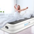 thumbnail image 4 of SereneLife Twin Size Inflatable Premium Airbed Flocked Mattress w/ Internal Pump, 4 of 7