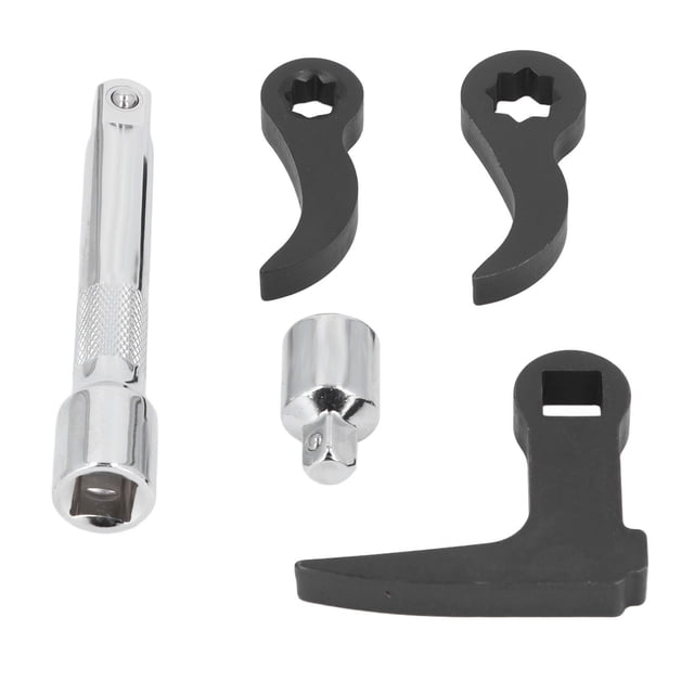 Pry Bar Adaptor Head, Compact Design Half Shaft Removal Tools Sturdy and Secure Star and Square Drive for Prying Stubborn Objects