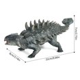 thumbnail image 2 of Modèle de Dinosaure Figurine Solide Peinte à la Main pour Exposition de Collection en Matériau Plastique Multicolore, 2 of 5