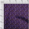 thumbnail image 2 of oneOone Rayon Dark Purple Fabric Kids Craft Projects Decor Fabric Printed By The Yard 56 Inch Wide, 2 of 4
