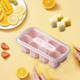 thumbnail image 4 of Amzcrzy Ice Cube Tray Ice Block Home Homemade Ice Ice Cream Refrigerator Ice Block Ice Box Ice Block Maker Food Grade Ice Mold Apartment Essentials Ice Tray, 4 of 6