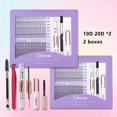 thumbnail image 1 of DIY Lash Extension Kit: Mixed Style Lash Clusters with Bond & Seal..., 1 of 26