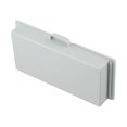 thumbnail image 4 of Under Desk Drawer Organizer Storage Box for Office Pen Holder ABS Material Large Capacity Desktop Stationery Cosmetic Container Smooth Sliding Handle Gray, 4 of 7