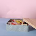 thumbnail image 2 of Bread Box for Kitchen Countertop Corner Bread Box for Homemade Bread Metal Embossed Bread Storage Container Bin with Bamboo Lid, 2 of 6