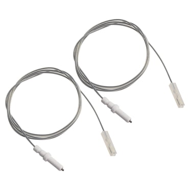 MYG Électrode d'Allumage pour Cuisinière à Gaz, Lot de 2, Fil d'Allumage 900 mm, Pièce de Rechange Générale pour la Plupart des Cuisinières à Gaz, Cuisinières et Cuisinières de Marque