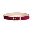 thumbnail image 1 of INC International Concepts Ceinture de Velours Imitation Perle, Violet, Petit, 1 of 1