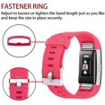 thumbnail image 3 of Replacement Bands Compatible for Fitbit Charge 2, Classic & Special Edition Adjustable Sport Wristbands(Rose Red,L), 3 of 7