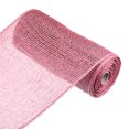 thumbnail image 1 of Unique Bargains PP Burlap Mesh 10' x 10 Yards Decorative Wrapping Ribbon, Rose Pink 1 Roll, 1 of 5