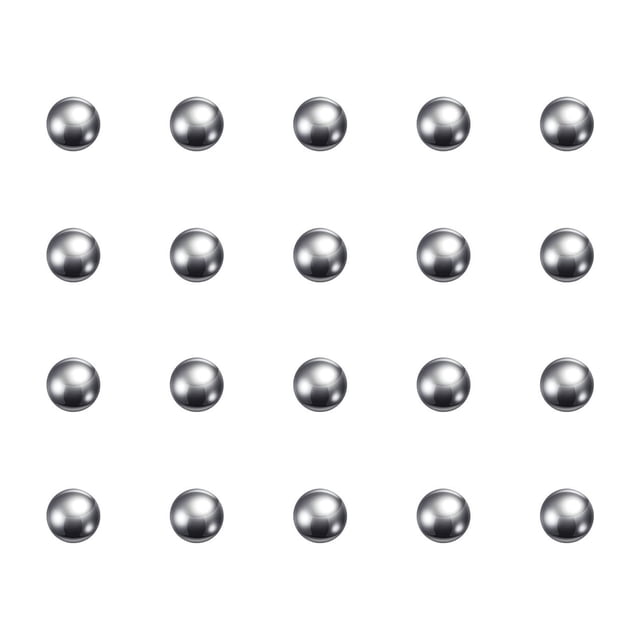 Unique Bargains Billes de Roulement en Acier au Carbone 5,5 mm Polies avec Précision, Lot de 500