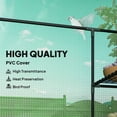 thumbnail image 4 of Outsunny Mini Greenhouse, Walk-in Greenhouse with 4 Shelves, Roll-Up Door, 4 of 10