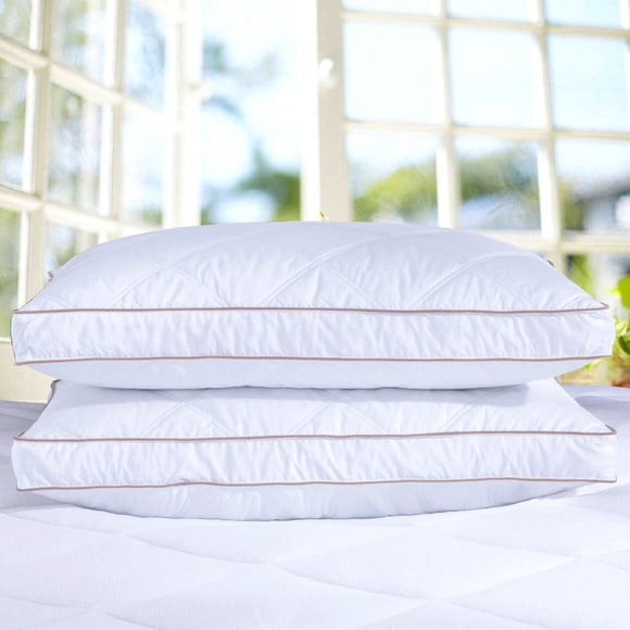 Puredown® White MediumFirm Down Pillow set of 2