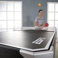 thumbnail image 4 of ESPN 72-inch Air Powered Hockey Table with Table Tennis Top & In-Rail Scorer, 4 of 9