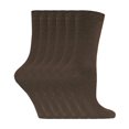 thumbnail image 1 of Sock Snob - 6 Paires de Chaussettes Cheville pour Femmes, Couleur Unie, Riche en Coton, 1 of 2