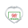 thumbnail image 1 of Dragon Flag Welsh Box Art Deco Fashion Mirror Travel Magnification Portable Handheld Pocket Makeup, 1 of 3