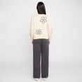 thumbnail image 2 of Devoted Women's Embroidered Crew Neck Sweater, Sizes XS-XL, 2 of 4