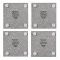 thumbnail image 2 of 4Pc Terrazzo Stone Square Coaster 4X4, 2 of 5